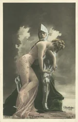 Chevalier et demoiselle